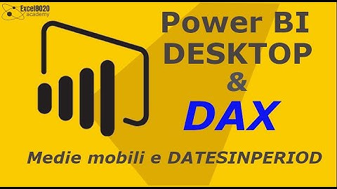 Power BI Desktop e DAX #29: medie mobili e la funzione DAX DATESINPERIOD