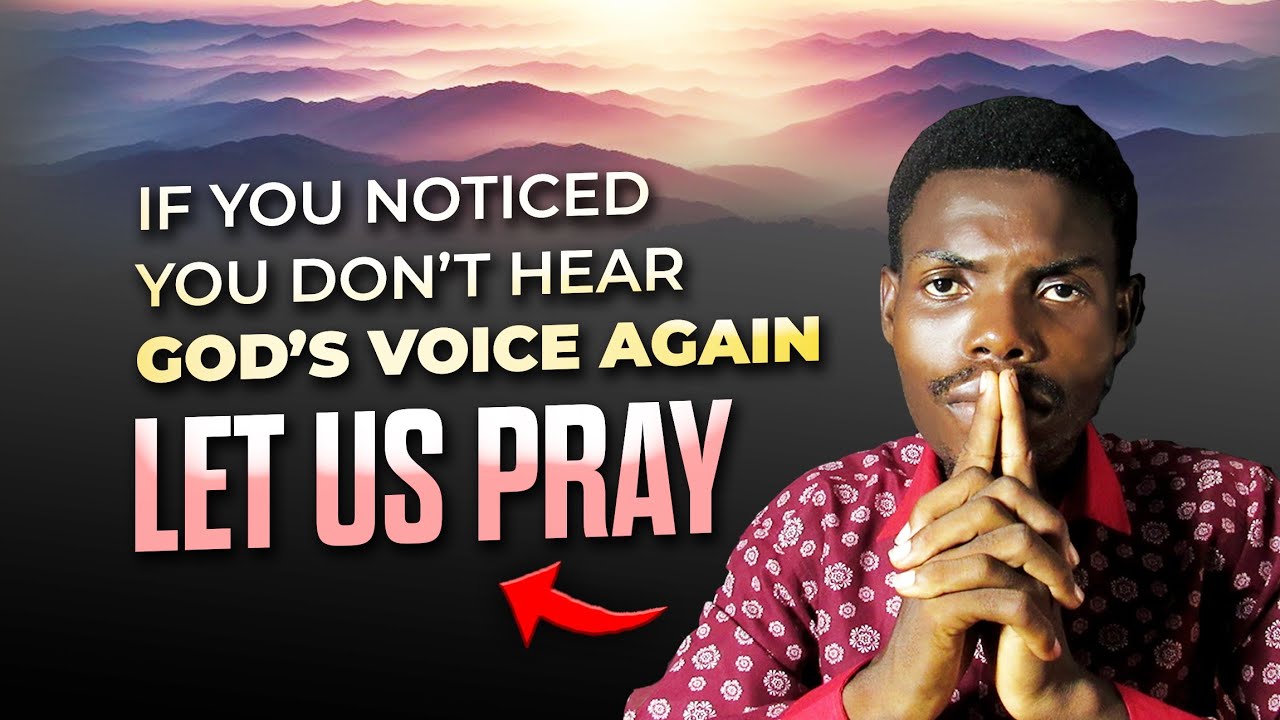 Prayer To Hear God's Voice Clearly || Rabbi Godson Wonder - YouTube