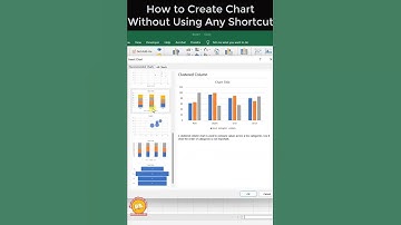 Trick_198🔥How to Insert Chart By Using Your Data🔥#Excel #Expert #Shorts