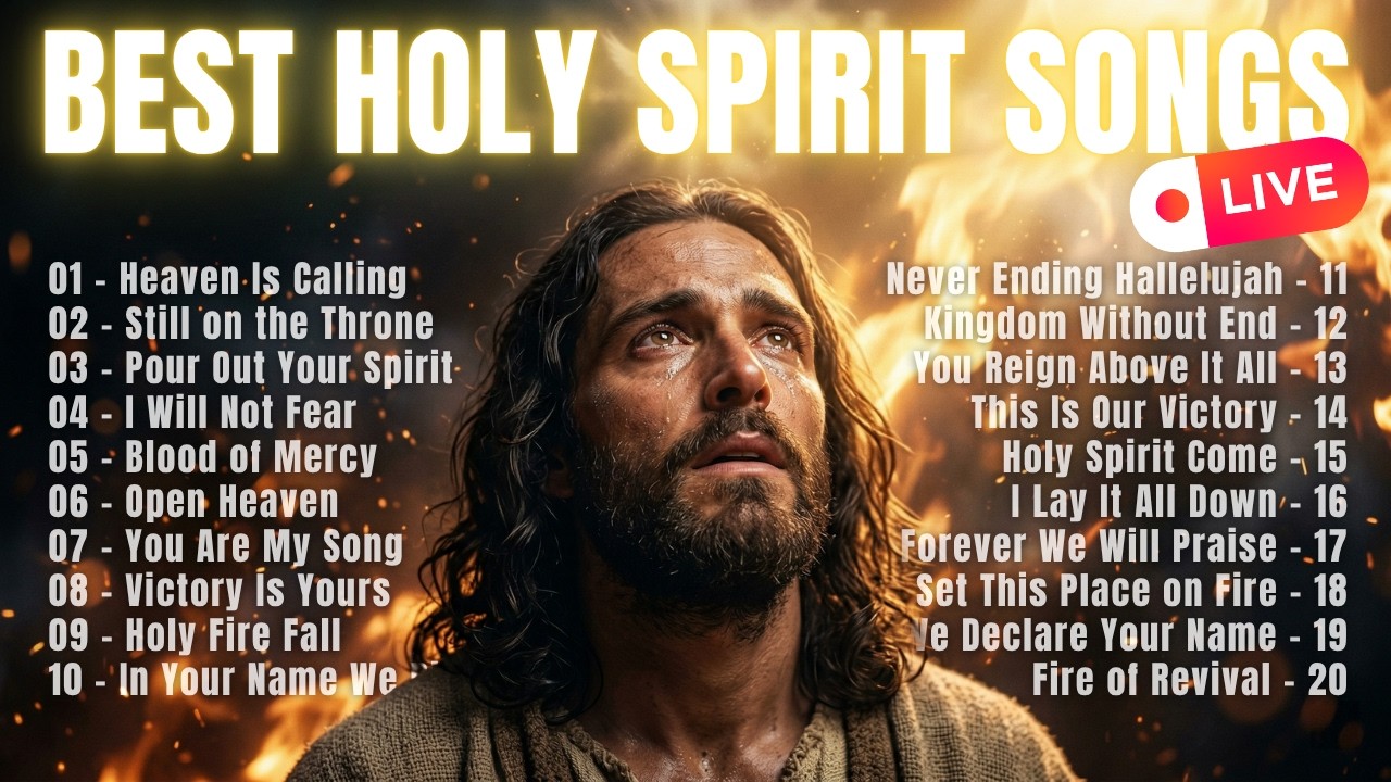 Obejrzyj BEST HOLY SPIRIT SONGS LIVE 🔥 Revival Worship songs with lyrics 2026 | Prayer, Breakthrough & Jesus w YouTube Obejrzyj BEST HOLY SPIRIT SONGS LIVE 🔥 Revival Worship songs with lyrics 2026 | Prayer, Breakthrough & Jesus w YouTube