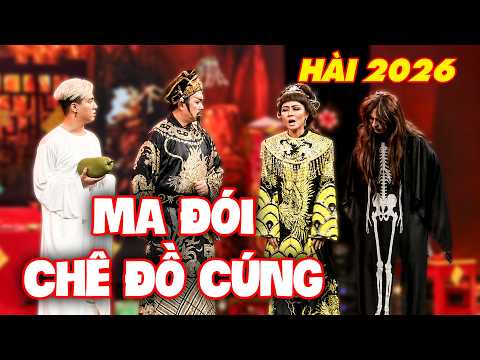 Sân khấu CƯỜI KHÔNG KỊP NGỪNG vì MA ĐÓI CHÊ ĐỒ CÚNG | Hài Hoài Linh | Hài Việt Nam | Hài 2026
