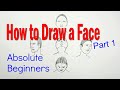 How to Draw a Face: PART 1 The Basics for Beginners