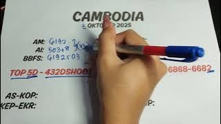 PREDIKSI CAMBODIA JITU 2 OKTOBER 2025 | BOCORAN TOGEL CAMBODIA HARI INI | RUMUS TERJITU CAMBODIA