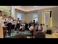 Детский оркестр прославляет Творца«У ворот привязанный ослёнок» || Перебиковские