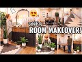 DINING ROOM MAKEOVER!!😍 DECORATE & CLEAN WITH ME | BEFORE & AFTER EXTREME DINING ROOM MAKEOVER