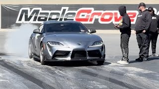 Bimmer Vs. The World (The Supra's First Track Day!)