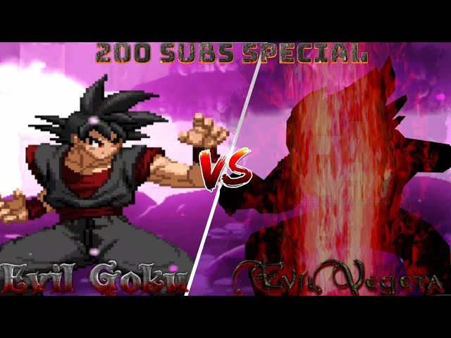 GOKU EVIL TRANSFORM SS GOD (DRAGON BALL MULTIVERSE MUGEN) - O MELHOR CHAR  DE ANOMALIAS (DOWNLOAD) 