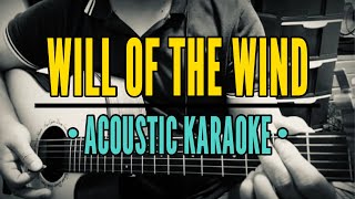 Will Of The Wind - Jim Photoglo Acoustic Karaoke