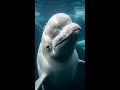 Why Beluga Whales Shake Their Foreheads #Shorts