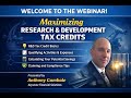 Research and development tax credit explanation