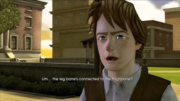 Back to the Future The Game Episode 1 Walkthrough with Commentary Part 5 - Emmett?