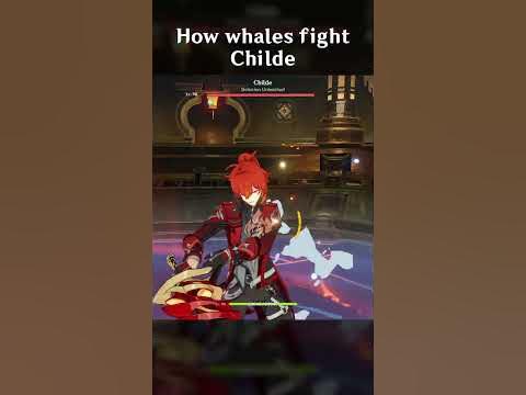 HOW WHALES FIGHT CHILDE WEEKLY BOSS - YouTube