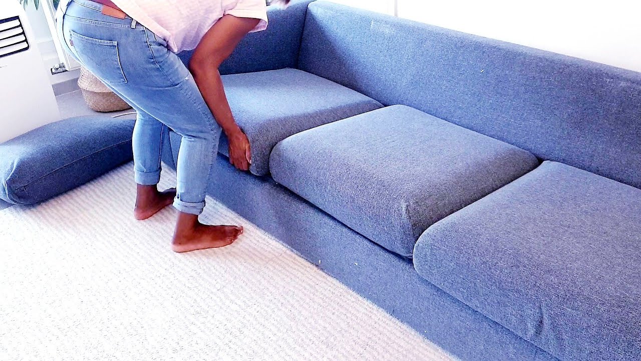 HOW I WATCH MY IKEA SOFA COVERS/wash day/wash with me YouTube