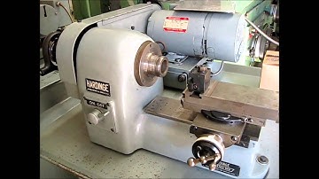 HARDINGE HSL 5C COLLET HIGH-SPEED LATHE UNDER POWER & FOR SALE @ ROHNER MACHINERY
