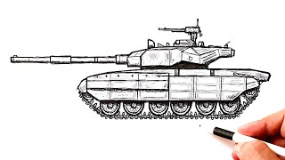 How to draw a Realistic Tank