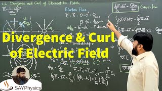 L19.1 Divergence and curl of electrostatic fields: Gauss's law screenshot 5
