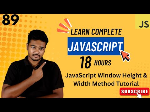 JavaScript Window Height & Width Method Tutorial