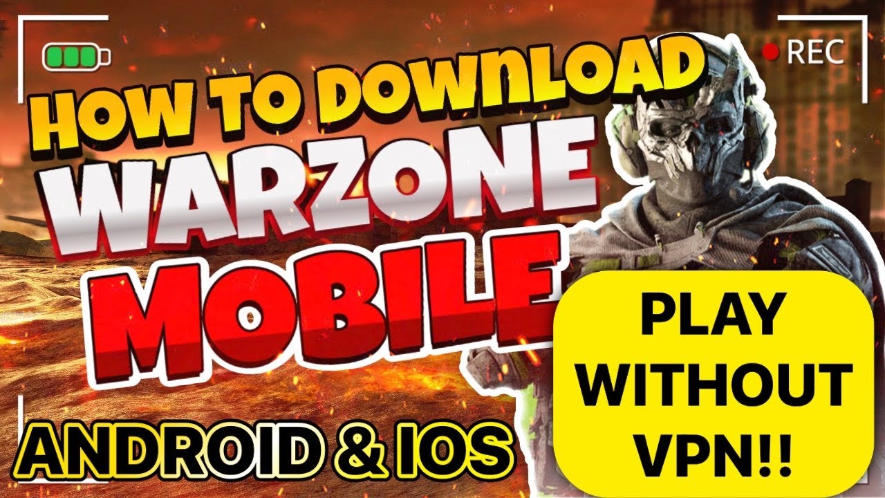 How to Download Warzone Mobile Apk file without VPN 