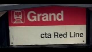 Chicago 'L' Grand Red Line Station Walkthrough