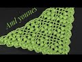شال كروشية Crochet Shawl شال عنقود العنب شال كروشية Crochet Shawl شال عنقود العنب