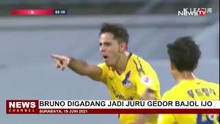 Rekam Jejak Bomber Baru Persebaya Bruno Moreira