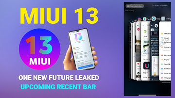 MIUI 13 Stable Update | MIUI 13 Official ROM | MIUI 13 New Future Leaks | MIUI 13 New UI | OTA Link