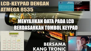 #Simulasi CV AVR - Menampilkan KeyPAD pada LCD dengan Atmega 8535