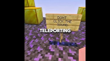 DONT CLICK THE SOUND #shortvideos #minecraft #minecraftmemes #minecraftshorts