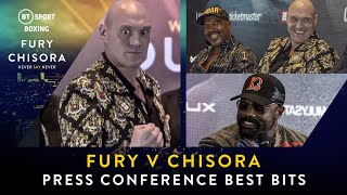 Hilarious best bits from the Tyson Fury v Dereck Chisora press conference | Fury v Chisora III