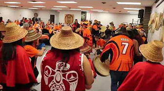 Community Dinner - Wii Gisigwilgwelk Dancers - Tsimshian Pride