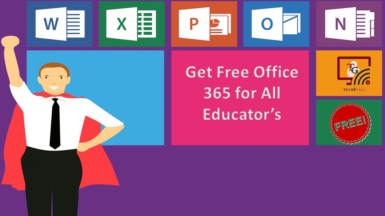 Free Office 365 for Educators YouTube
