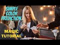 Simple Color Prediction - Easy Mathematical Magic Card Trick Tutorial