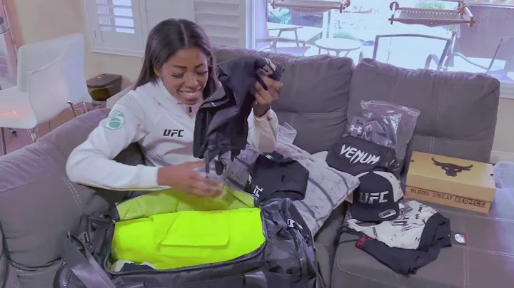 UFC Fight Week Venum Kit | Maria Oliveira Unboxing