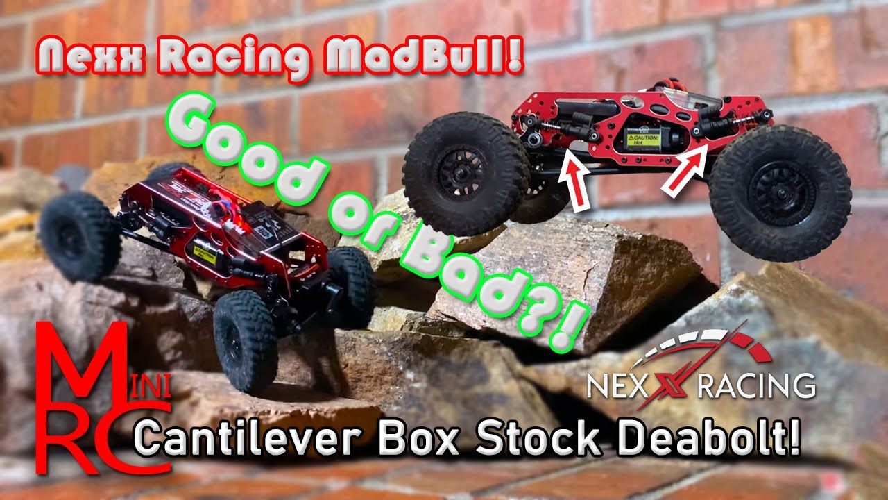 SCX24 - Nexx Madbull Cantilever Chassis with Stock Deadbolt