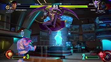 Marvel vs. Capcom Infinite: Ryu & Captain America vs. Jedah & Thanos