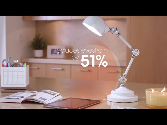 Prevention by OttLite LED Pharmacy Desk Lamp