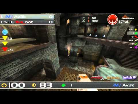 DHW 2012: Group C, Av3k vs Firebot. Rapha interview follows the match.