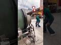 😱 boy Washed His Clothes in a Concrete Mixer?! | #shorts