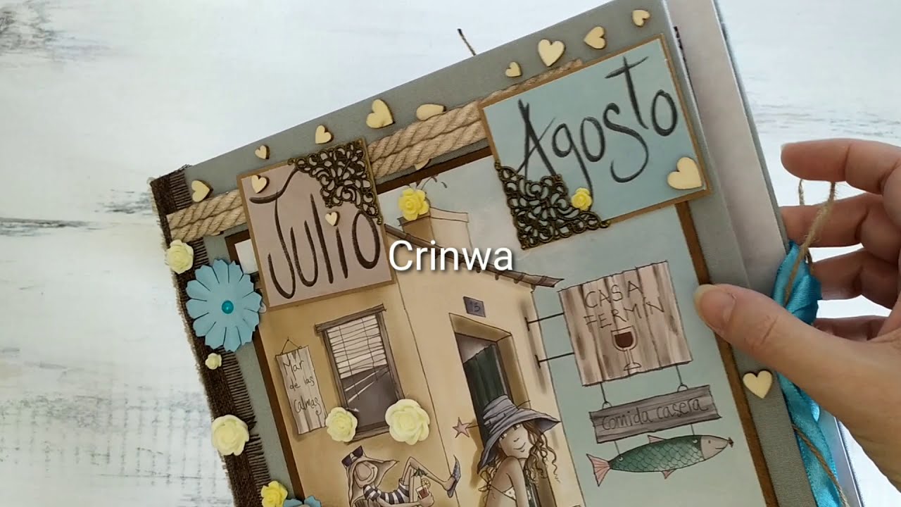 ÁLBUM SCRAP VERANO. GRAN CAPACIDAD.