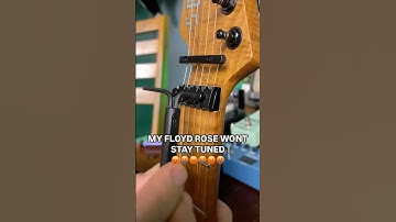 Is THIS screwing up your TUNING?? #floydrose #theaxeguitarchannel