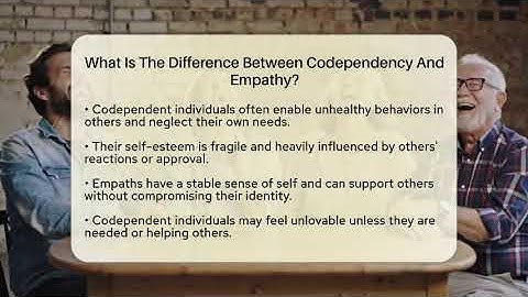 What Is The Difference Between Codependency And Empathy? - PTSD Support Channel