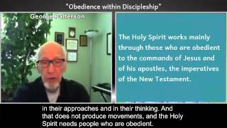 Patterson: Obedience within Disciple-Making