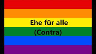 [Klartext] Ehe für alle - Contra - Adoption - Polygamie - Politik