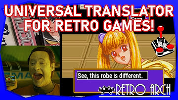 Translate Retro Games On The Fly with RetroArch!