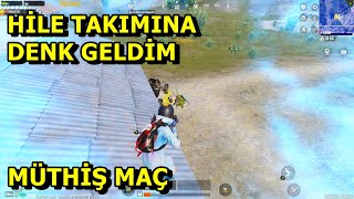 H1LE TAKIMINA DENK GELDİM ! MÜTHİŞ MAÇ SOLO VS SQUAD PUBG MOBİLE