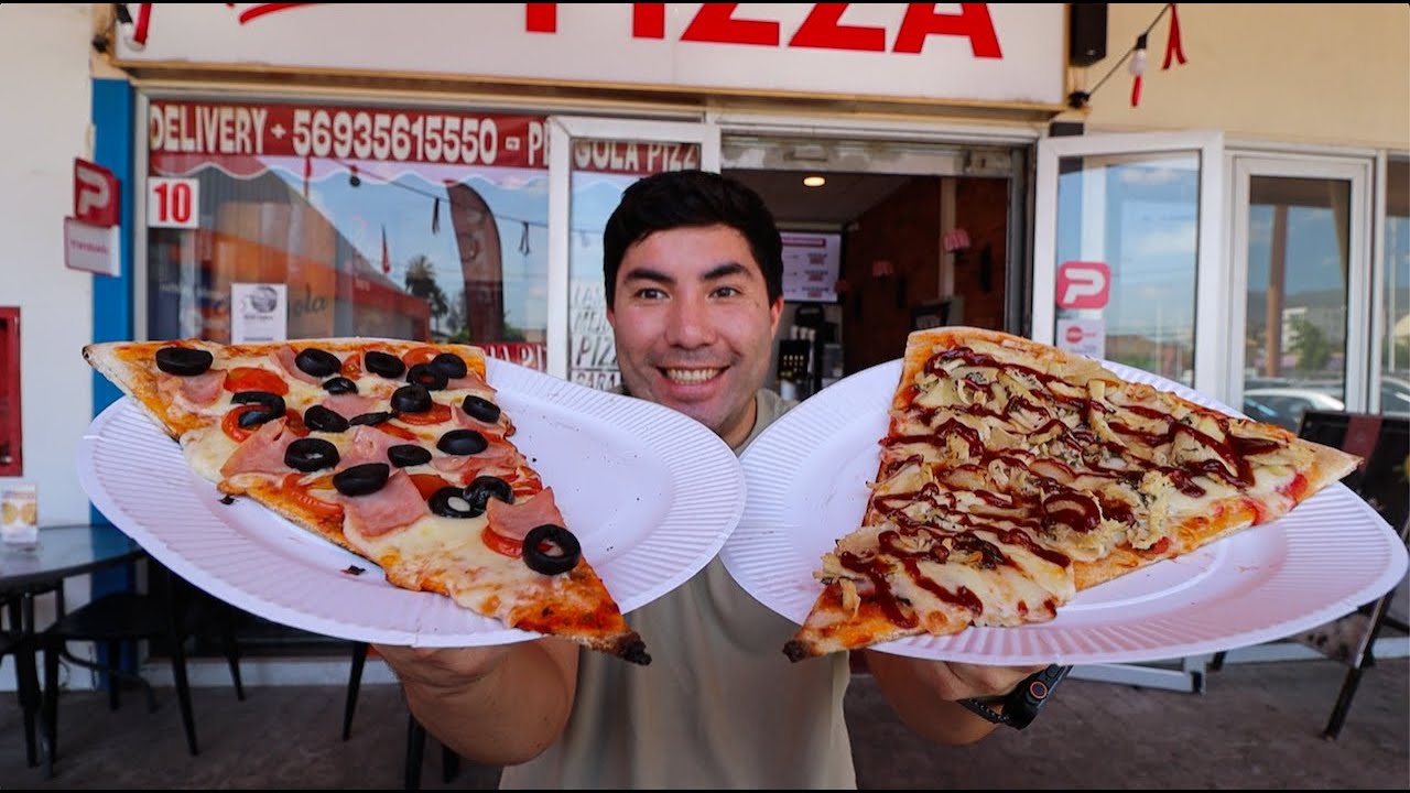 Probando TROZOS de PIZZA, los más BARATOS