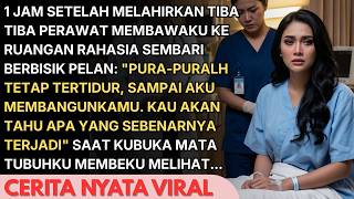 SETELAH MELAHIRKAN SUSTER BAWAKU PERGI DAN SURUHKU PURA2 PINGSAN - SAAT KUBUKA MATA AKU SYOK LIHAT..