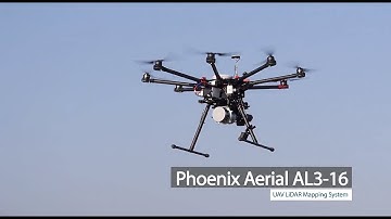 Phoenix LiDAR Systems AL3-16 UAV LiDAR Mapping System Overview