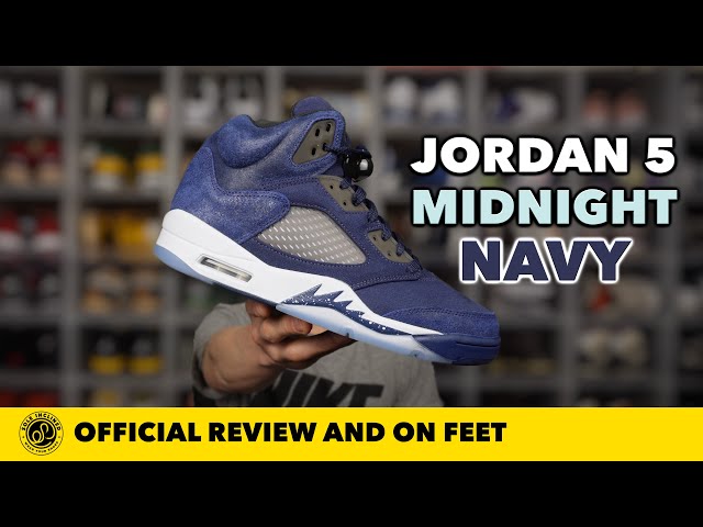 The Air Jordan 5 'Midnight Navy' Is Another Craft Jordan 5. In