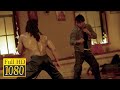 Tony Jaa fights with a Capoeira master in a Buddhist temple in the movie Tom-Yum-Goong (2005)
